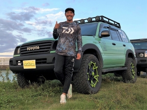 ランクル１００丸目 バスプロ　内山幸也