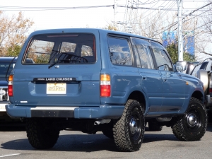 ランクル８０ランクル80　ディーゼル　丸目フェイス換装車両
