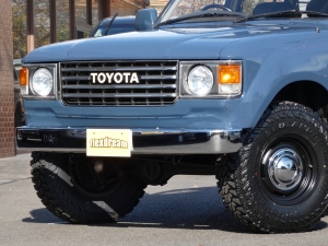 ランクル８０ランクル80　ディーゼル　丸目フェイス換装車両