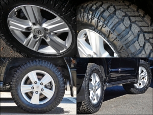 ランクル２００ランクル200　AX　TOYOTAオーナメントグリル