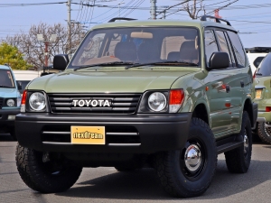 ランクルプラドアウトドア　キャンプ　車中泊　丸目　プラド　