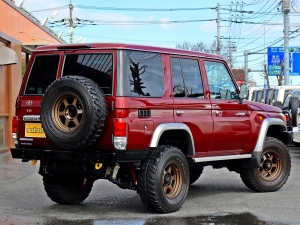 ランクル７０キャンプ　車中泊　アウトドア　レジャー　SUV