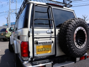 ランクル７０ARB　７０　バン　オーストラリア　ルーフラック　４WD