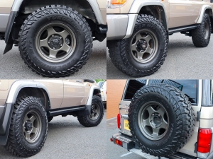 ランクル７０ランクル70　再販　MT　アウトドア　四駆　４WD
