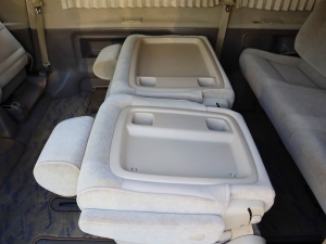 ハイエースワゴンアウトドア　キャンプ　車中泊　バンライフ　１BOX　ベッド　キャンピングカー