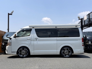 ハイエースワゴンキャンプ　アウトドア　レジャー　2ＷＤ　ＳＵＶ