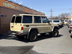 ランクル７０キャンプ　アウトドア　レジャー　４ＷＤ　ＳＵＶ