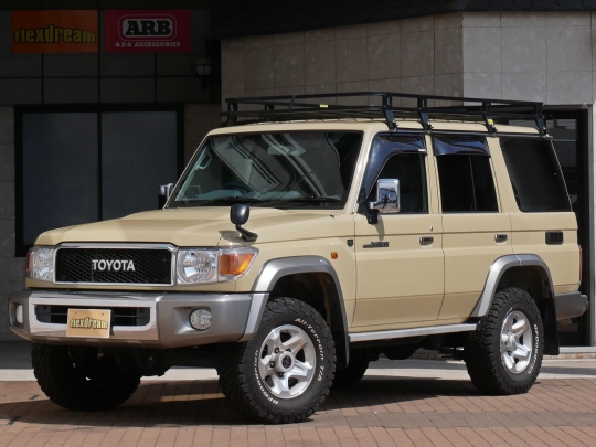 ランクル７０前後デフロック　ルーフラック　TOYOTAロゴグリル