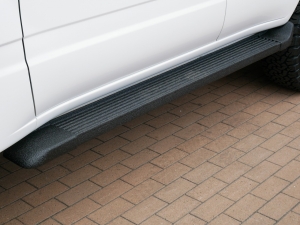 ランクル１００輸出スタイル　TOYOTAロゴグリル：LINE-X塗装