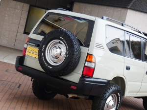 ランクルプラド丸目フェイス　PENDLETON　LINE-X