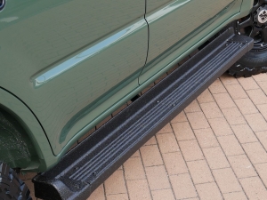 ランクルプラドミリタリースタイル　LINE-Xステップ　ペンドルトン