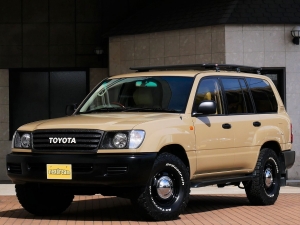 ランクル１００丸目フェイス　ARBフラットラック