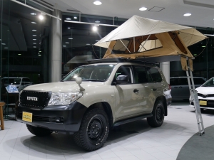 ランクル２００オートキャンプ仕様　ARB4x4ルーフラック＆テント　PENDLETON
