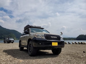ランクル２００オートキャンプ仕様　ARB4x4ルーフラック＆テント　PENDLETON