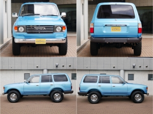 ランクル８０丸目換装ver3　PENDLETONヴィンテージレザー