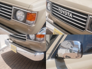 ランクル８０丸目換装ver3　PENDLETONヴィンテージレザー