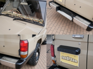 ランクルプラドNEWペイント　茶内装　PENDLETON