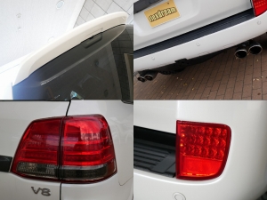 ランクル２００LX570ルック　リフトUP　HDDマルチナビ