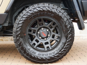 ＦＪクルーザーFRPトップルック　US仕様　TRDホイール　BAJAラック