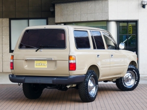 ランクル８０丸目フェイスver3　PENDLETONヴィンテージレザーシート