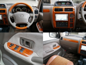 ランクルプラド最終型　FD-classicコンプリート　新作コーデュロイシート