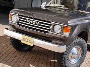 ランクル８０丸目フェイス換装ver3　PENDLETONヴィンテージレザーシートカバー