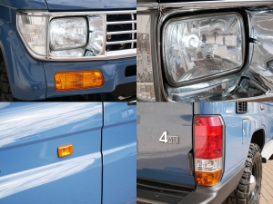 ランクルプラドクラシックCP　屋根白　PENDLETON