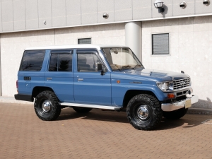 ランクルプラドクラシックCP　屋根白　PENDLETON