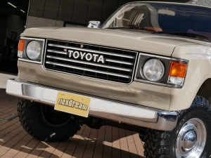 ランクル８０ディーゼルT　丸目フェイス　コーデュロイシートカバー
