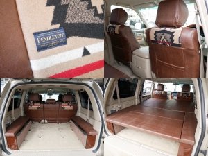 ランクル１００丸目フェイス　PENDLETON　ベッドキット