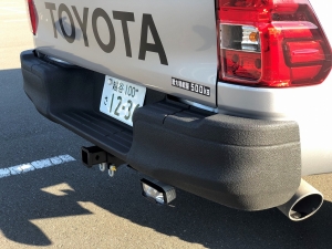 ハイラックスflexdreamデモカー　LINE-X　ARB4x4