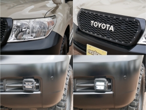 ランクル２００クラシックCP　NEWペイント　TOYOTAロゴグリル