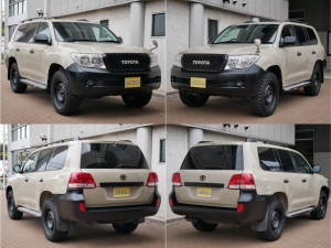 ランクル２００クラシックCP　NEWペイント　TOYOTAロゴグリル
