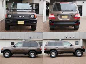 ランクル１００丸目フェイス　オールペイント