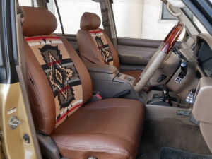 ランクル８０FD-classic　丸目フェイス　PENDLETONシート