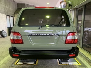 ランクル１００丸目フェイス　リフトUP　5速AT