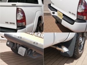 タコマ新車並行　ダブルキャブ　ハードトノカバー