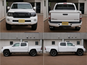 タコマ新車並行　ダブルキャブ　ハードトノカバー