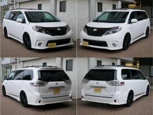 シエナ新並SE　TEIN車高調　20インチAW