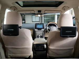 ランクルプラド現行型　TRDスポイラー　ハイグロス22インチ