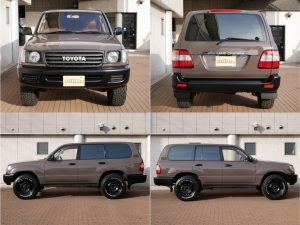 ランクル１００FD-classic　丸目フェイス　PENDLETON