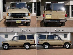 ランクルプラドFD-classic　PENDLETONシート　4ナンバー