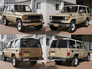 ランクルプラドFD-classic　PENDLETONシート　4ナンバー