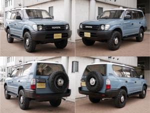ランクルプラドFD-classic　丸目フェイス　新品タイヤホイール