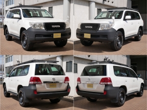 ランクル２００リフトUP　TOYOTAロゴグリル