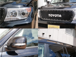 ランクル２００AX　ワンオーナー　TOYOTAロゴグリル