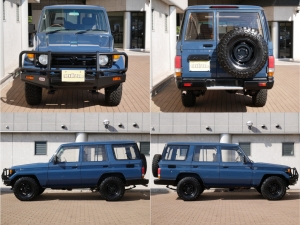 ランクル７０ZXベースの4ナンバー規格！ARBバンパー付き！