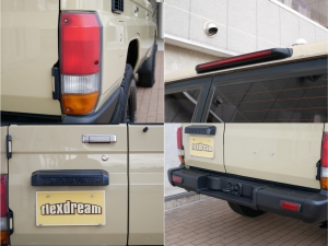 ランクル７０ZX　オートマ　サンルーフ　フェンダーミラー