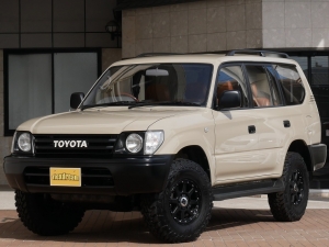 ランクルプラドFD-classic　TOYOTAロゴグリル　フラットシート