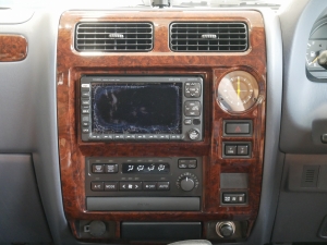 ランクルプラドFD-classic　TOYOTAロゴグリル　フラットシート